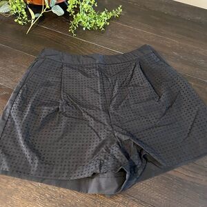 Kate Spade Black High Waist Saturday Shorts